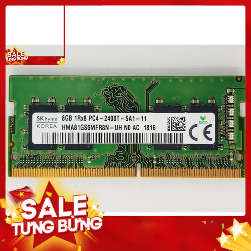 Ram laptop DDR4 8GB 2400Mhz (PC4-19200s) [ Hàng zin]
