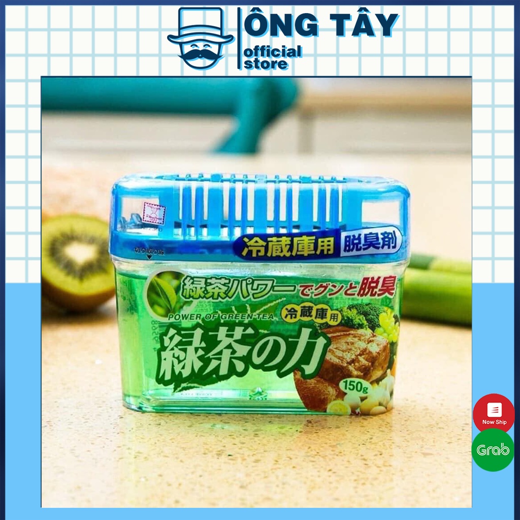 Hộp khử mùi tủ lạnh than hoạt tính Nhật Bản 150g