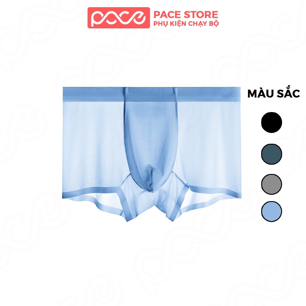 Quần lót nam boxer quần sịp boxer nam PACE Running thoáng khí không viền thấm hút mồ hôi khi chạy bộ chơi thể thao