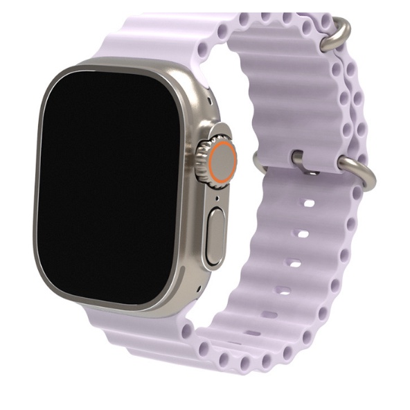 Dây đeo đồng hồ thông minh watch 8 ultra chất liệu silicone 42mm 38mm 40mm 44mm