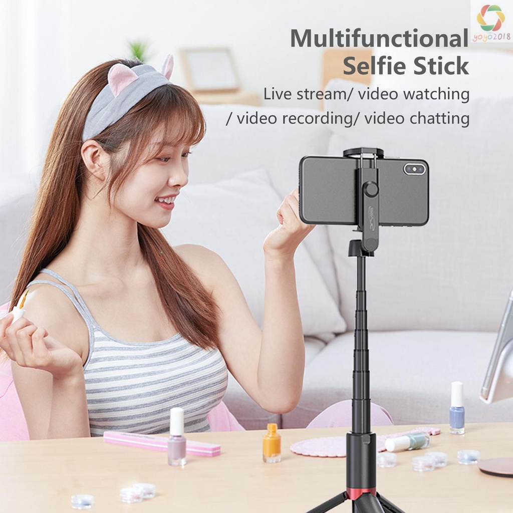 Gậy Selfie OTH-AB403 Bằng Hợp Kim Nhôm Có Thể Tháo Rời Kèm Điều Khiển Từ Xa Cho Điện Thoại | BigBuy360 - bigbuy360.vn