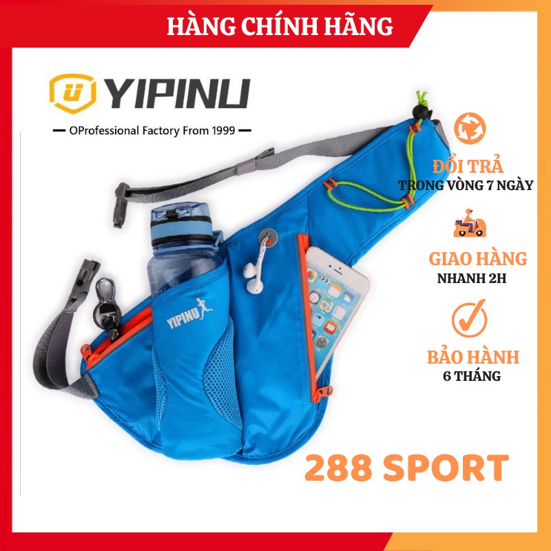 Túi đai đeo bụng hông chạy bộ phản quang YIPINU có ngăn đựng bình nước YS9 thumbnail