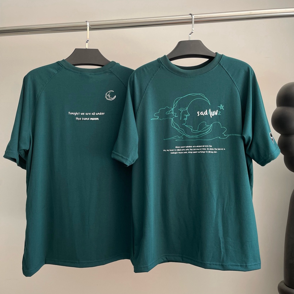 Áo thun sad boiz sadluv tee logo nam nữ áo thun tay lỡ sadboiz sadluv full tag - Gin Store