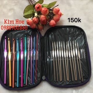 Bộ kim bao da kim loại 22 cây