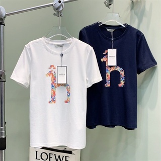 Áo Thun Cotton Ngắn Tay In logo Hazzys Thời Trang Cho Nữ