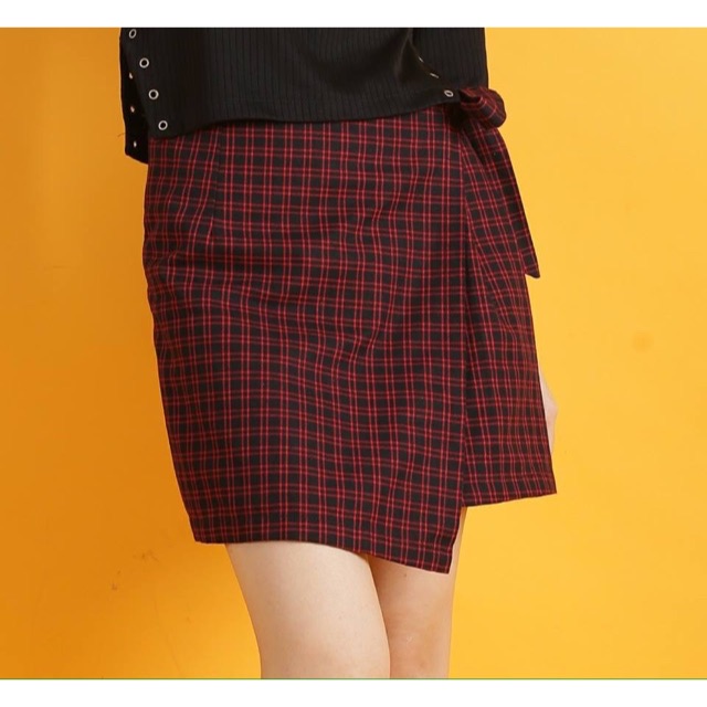 Chân váy caro thời trang Hàn, váy chữ a chân váy ngắn phong cách Hàn Quốc | BigBuy360 - bigbuy360.vn