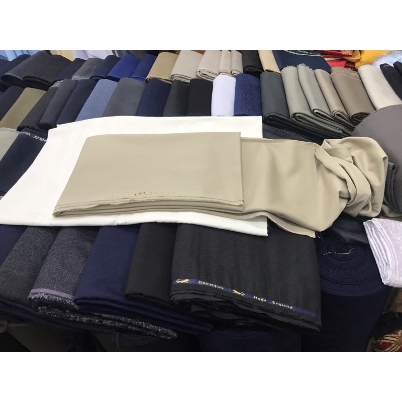 Vải Kaki USA - Vải May Quần Thô Nam Cao Cấp - Mềm mại Dễ chịu - Vải Quần Nam - Hoàn Thể Lào Cai