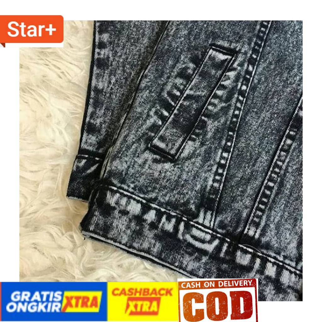 LEVIS Áo Khoác Jean Màu Trắng / Đen / Đỏ / Xanh Dương / Vàng Thời Trang Cá Tính