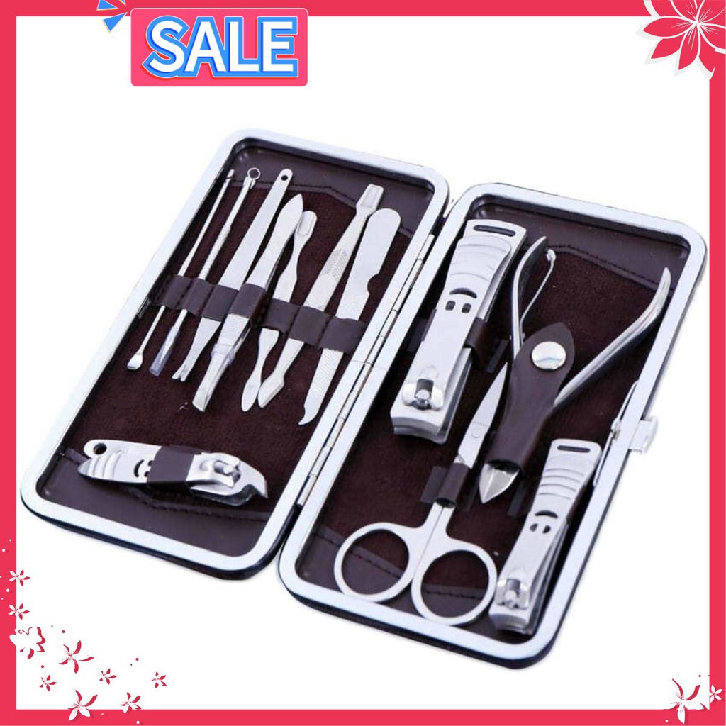 (SIÊU SALE) BỘ DỤNG CỤ CHĂM SÓC MÓNG TAY, MÓNG CHÂN GỒM 12 MÓN (CAM KẾT HÀNG LOẠI 1) (FREE SHIP)