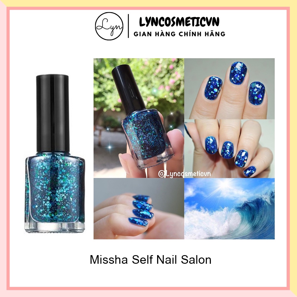 Sơn móng tay Missha Self Nail Salon Glitter Look - G028