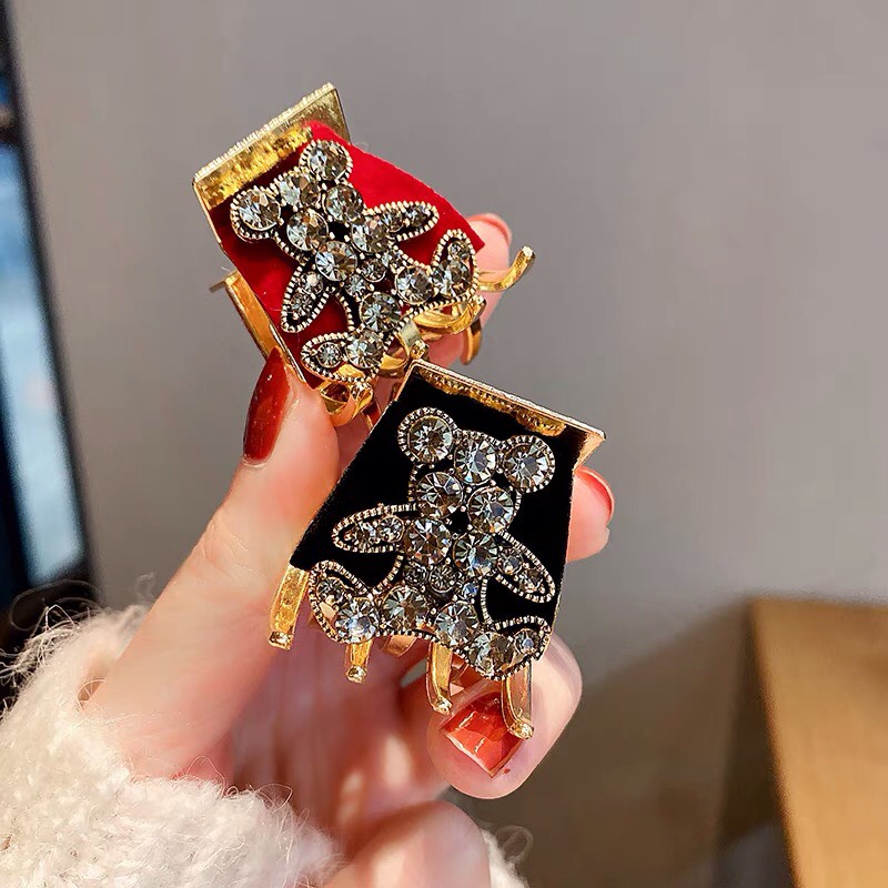 Kẹp Gấu Đính Đá Quảng Châu Cao Cấp KT1043