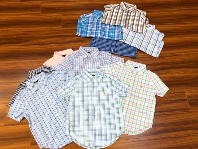 ÁO SƠ MI BÉ TRAI SIZE ĐẠI XUẤT DƯ XỊN