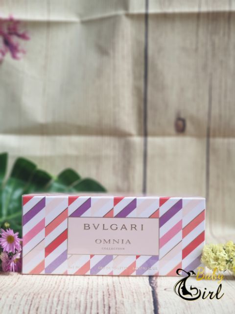 Giftset 3 Chai Nước Hoa BVLGARI OMNIA Collection | Thế Giới Skin Care