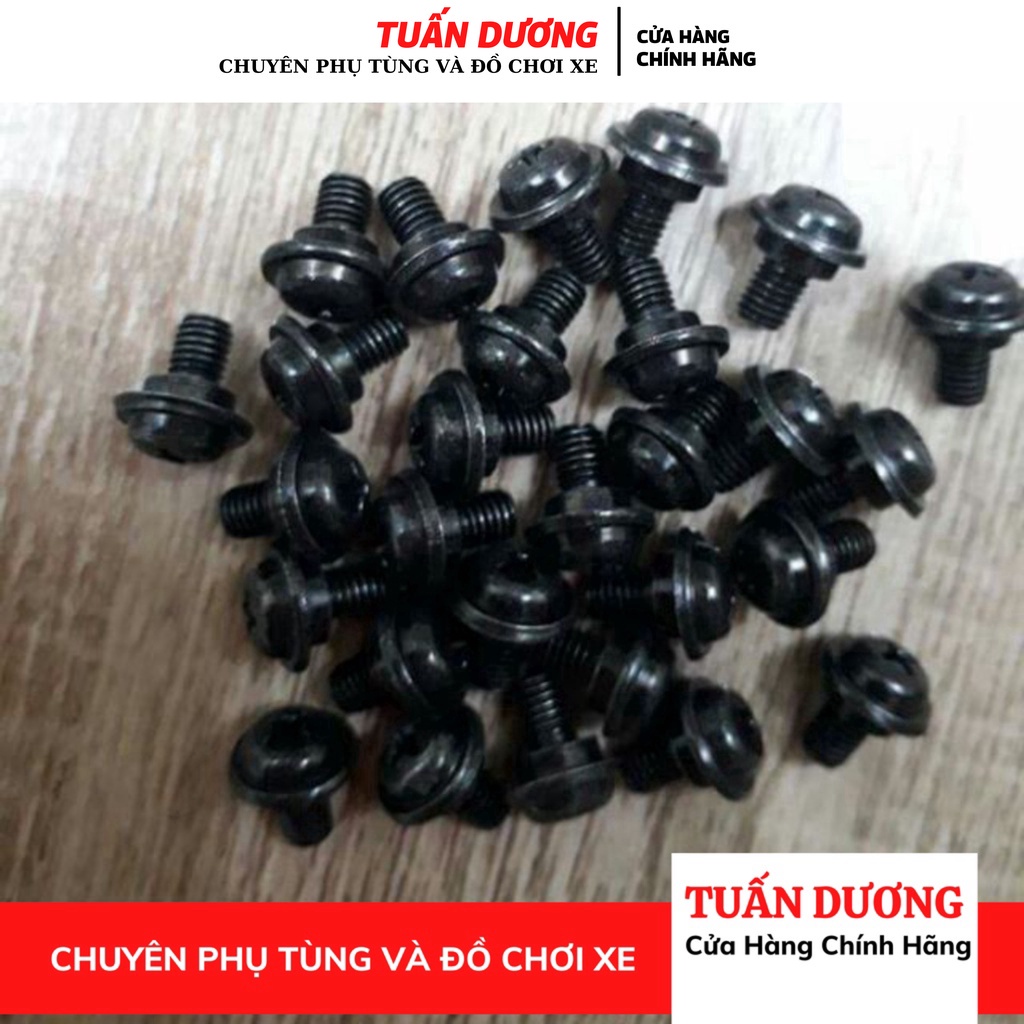 Ốc Bắt Cụm Đèn Pha Xe Dream.Lắp Cho Dream Và Wave Honda Các Loại -đẹp như zin 100%