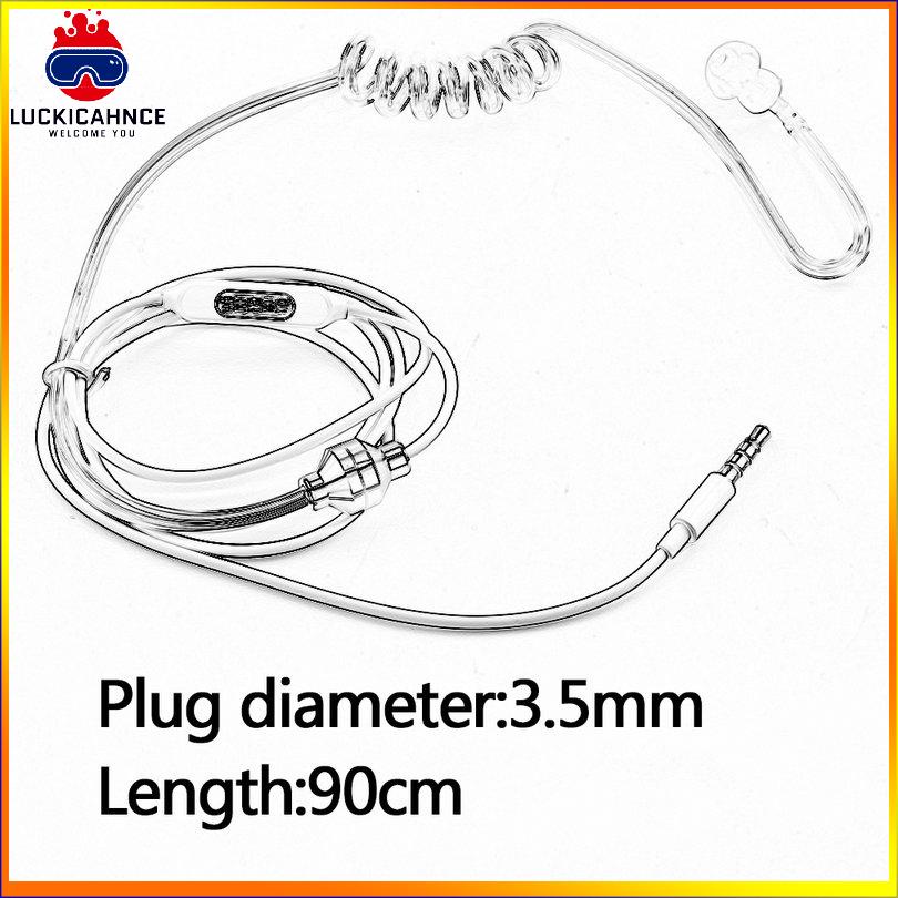 Tai nghe chống bức xạ ống khí 3.5mm cho điện thoại di động