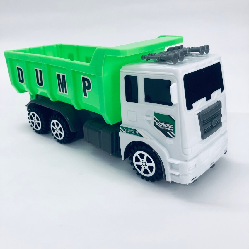 Ô tô đồ chơi xe tải DUMP cho bé, chất liệu nhựa ABS an toàn, bé thỏa sức chơi đùa