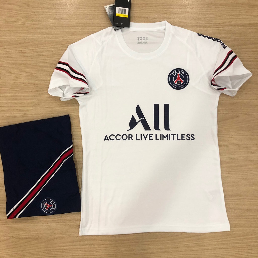 Áo Bóng Đá CLB - PSG - Paris Saint-Germain-nhiều mẫu Chất Polyeste -Sân Nhà 2022- Hàng Thái Lan full logo