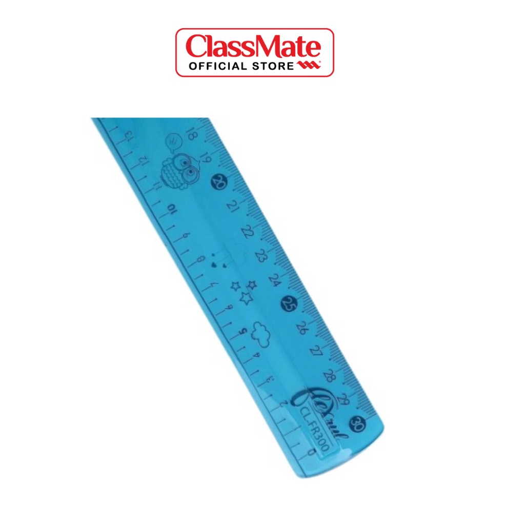 Thước Dẻo CLASSMATE Chất Liệu Nhựa Dẻo Cao Cấp CL-FR150/FR200/FR300