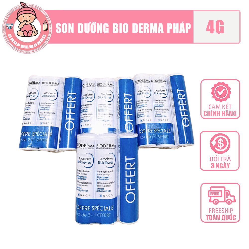 (LỌ)Son dưỡng B.i.oderma Pháp