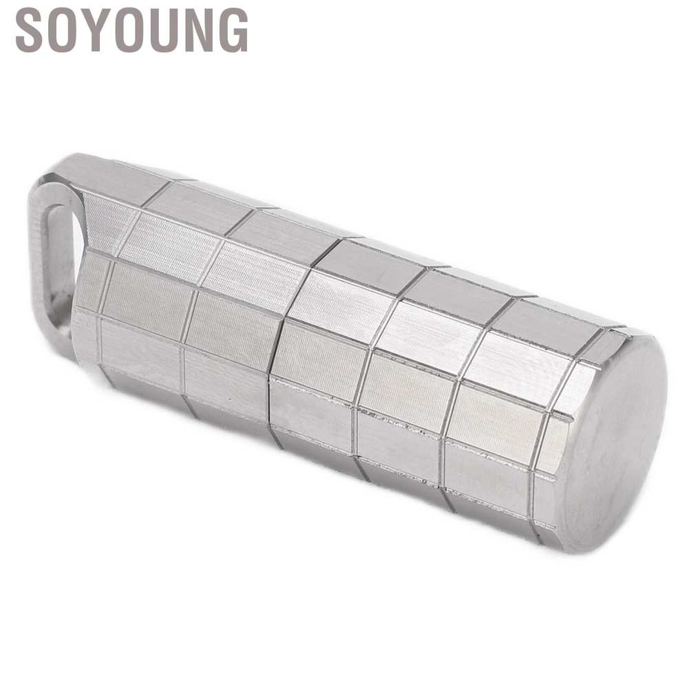 Hộp đựng thuốc mini bằng hợp kim titan tiện dụng mang theo du lịch cắm trại