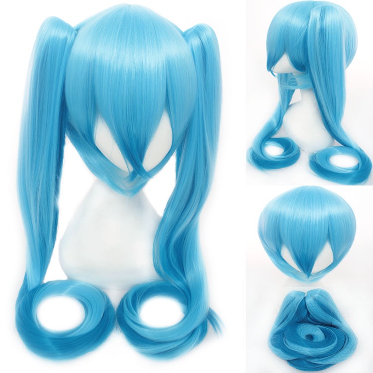 Tóc Giả Dài Màu Sắc Ngọt Ngào Hóa Trang Nhân Vật Hatsune Miku