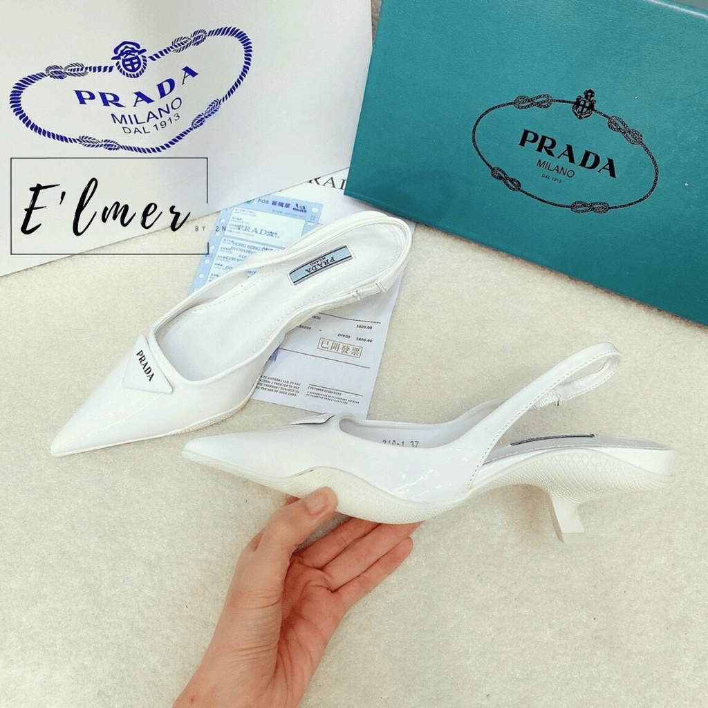 Elmer Giày Sandal Gót Prada 5P