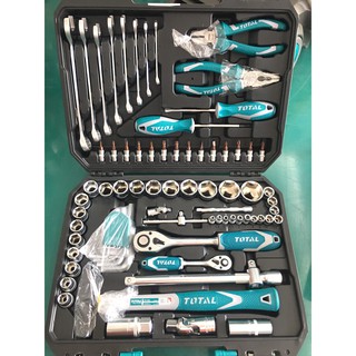 Bộ 77 công cụ dụng cụ đồ nghề Total THKTHP20776
