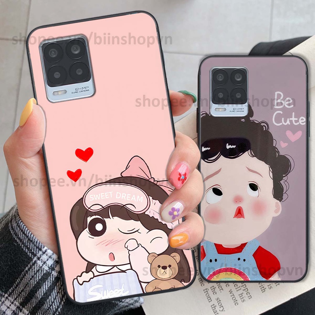 Ốp Realme 8 in hình baby siêu dễ thương, ngộ nghĩnh đáng yêu