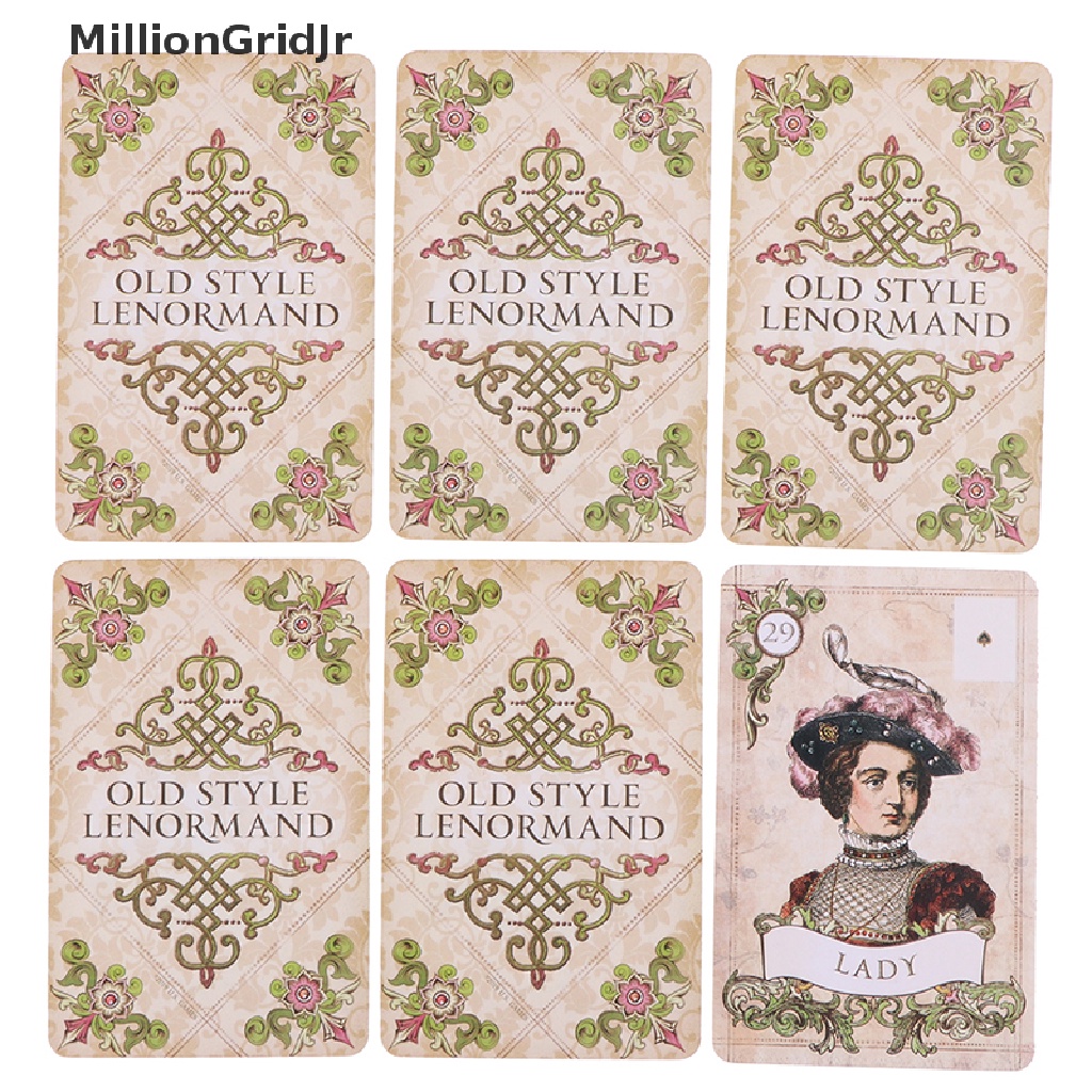 Bộ Thẻ Bài Tarot Lenormand Oracle Phong Cách Cổ Điển