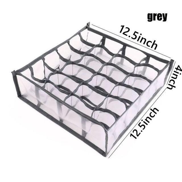 Hộp Đựng Đồ Lót/Vớ Nhiều Ngăn Tiện Dụng