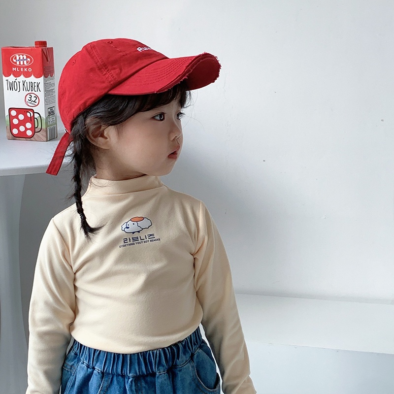 Áo Thun Chui Đầu Thời Trang Mùa Thu Đông Ấm Áp Dành Cho Trẻ Nhỏ