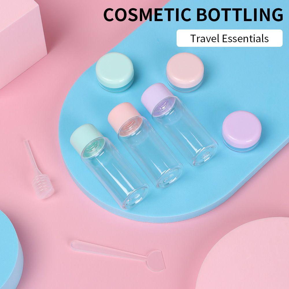 Set 7 Chai Nhựa PVC Không Độc Hại Tiện Dụng Khi Đi Du Lịch