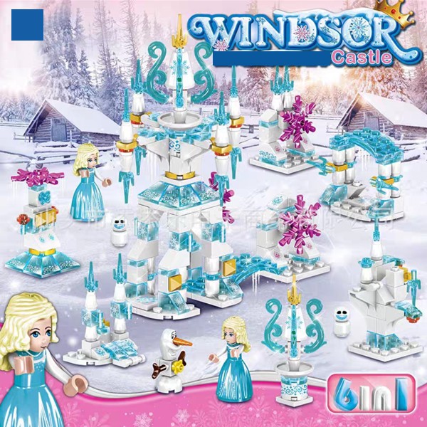 MÔ HÌNH LẮP RÁP LEGO CÔNG VIÊN, LEGO NỮ HOÀNG BĂNG GIÁ FROZEN CHO BÉ GÁI