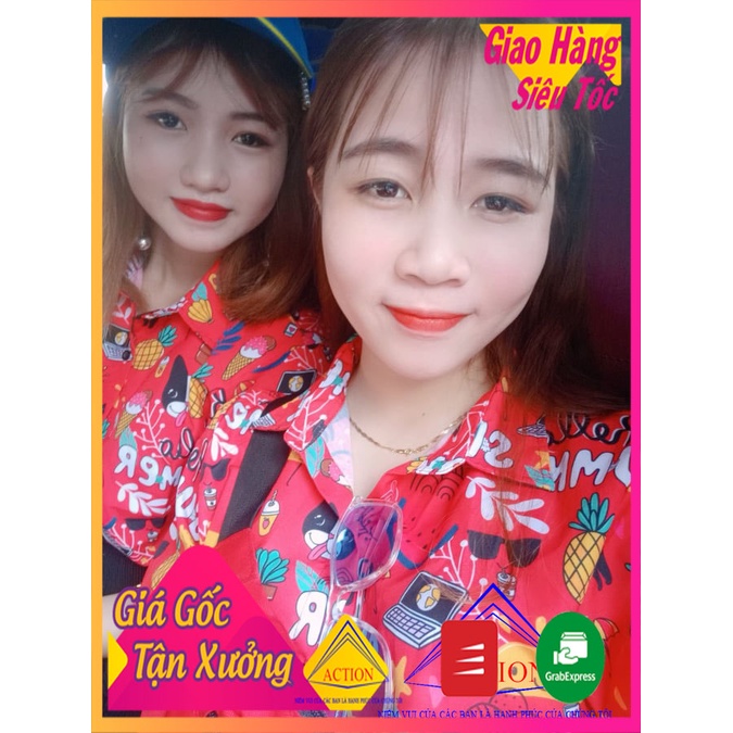 [GIÁ SỈ]  Áo Họa Tiết Đi Biển - [THE ACTION]  - ( Quà Tặng)