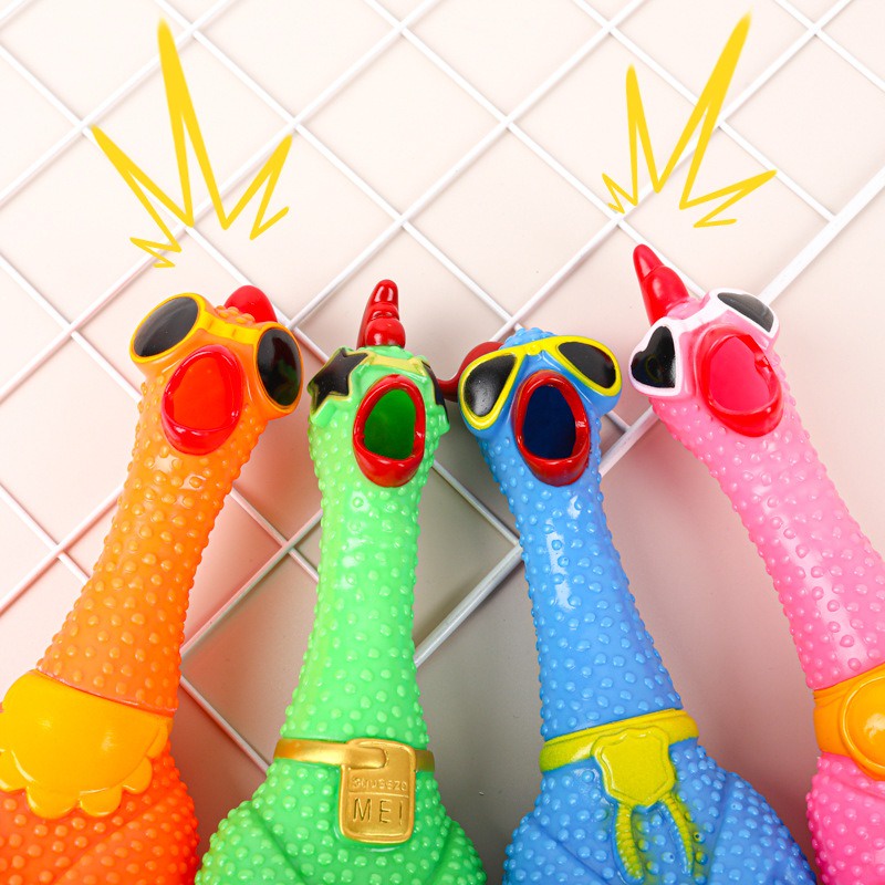 Đồ Chơi Squishy GÀ LA HÉT GÀ A LỬ giải trí mềm mịn siêu đàn hồi ngộ nghĩnh giải tỏa căng thẳng