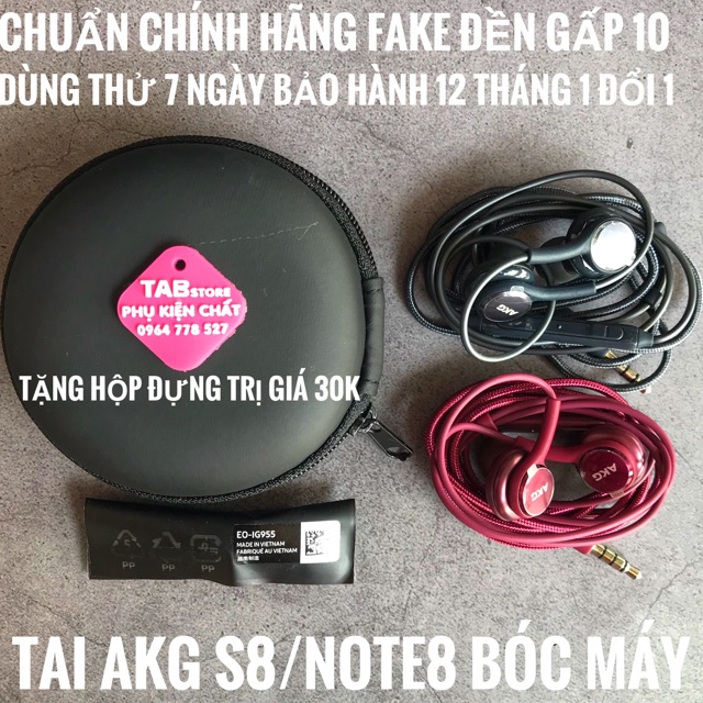 Tai Nghe AKG S9 Màu Đỏ - Bóc Máy