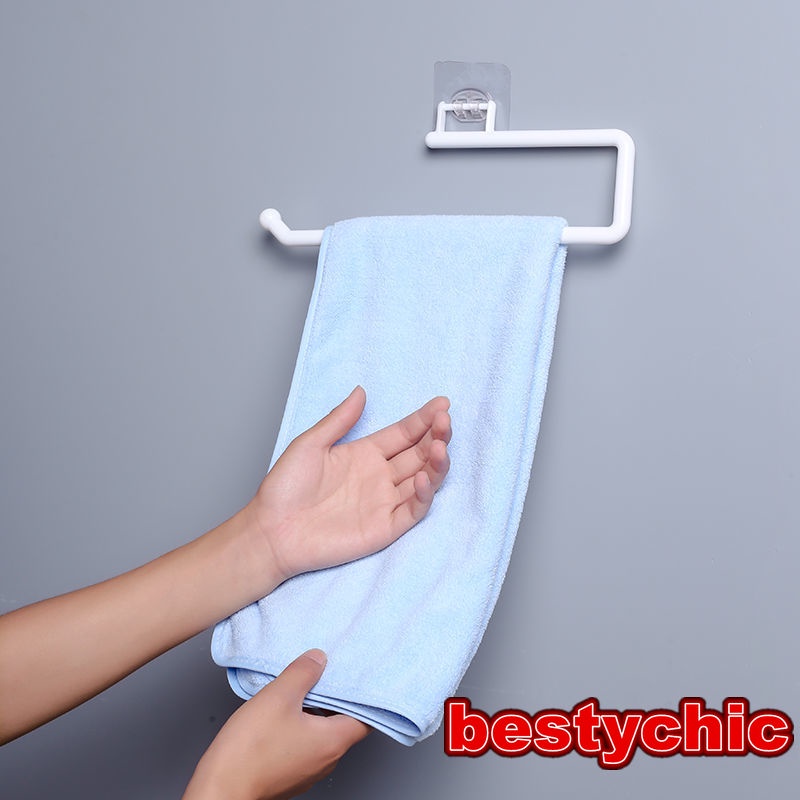 Giá Đỡ Cuộn Khăn Giấy Bằng Nhựa Gắn Tường Tiện Dụng