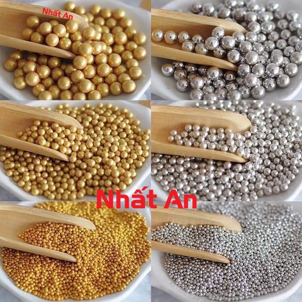 Bông đường bi bạc size nhỏ