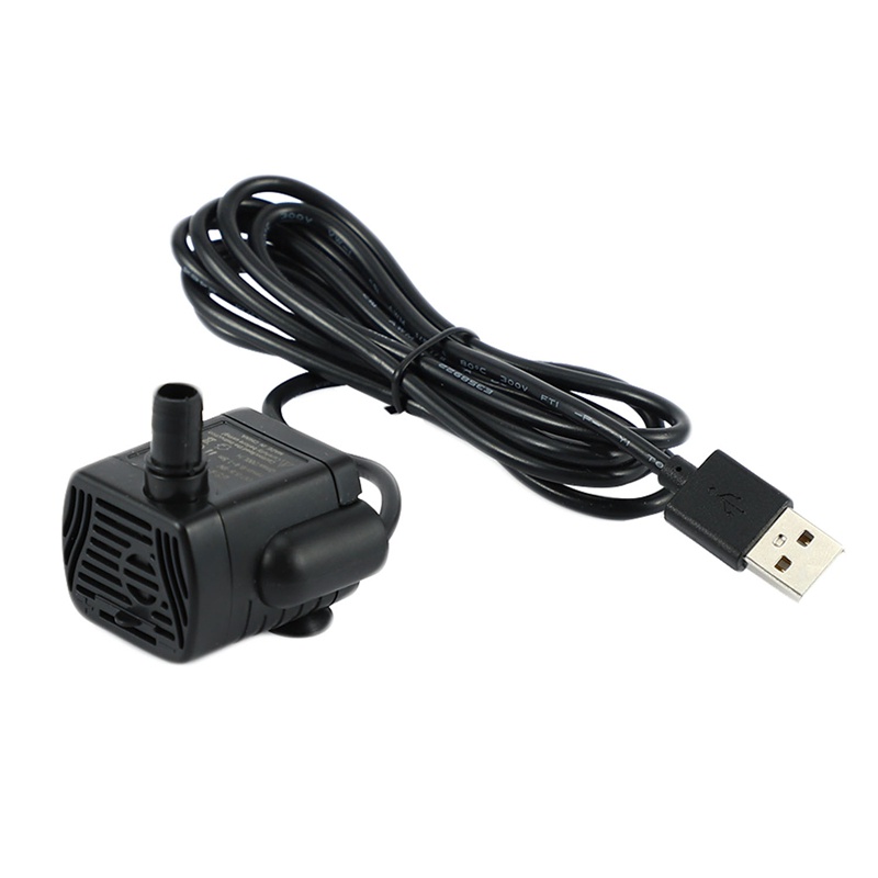 Máy bơm nước mini không chổi than siêu âm 5V 70Cm cho bể cá