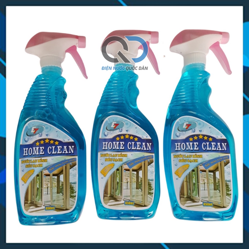 Nước lau kính JACK đa năng siêu sạch - Chai 650ml