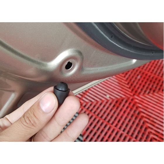 01 chiếc Cao su giảm chấn cánh cửa xe I10, Morning, Accent, Elantra, Forter, K3, Cerato, Tucson, Santafe
