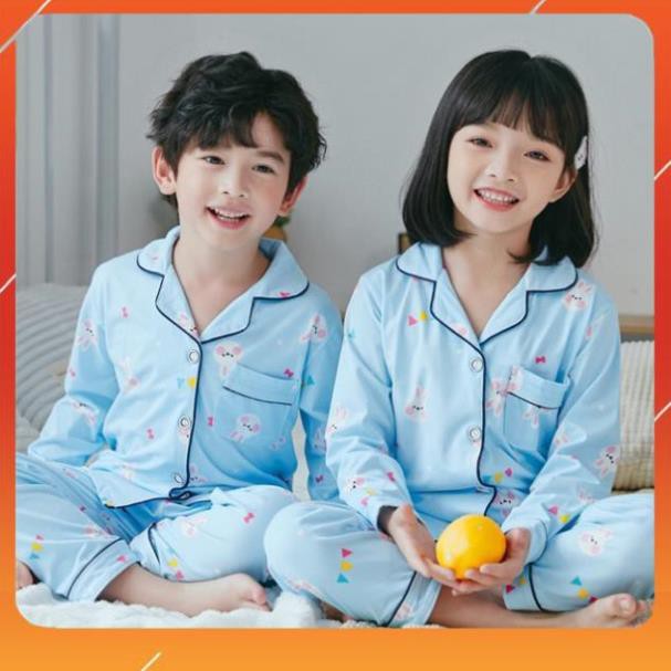 [ Rẻ Vô Địch] Bộ Pijama trẻ em Chất Liệu Lụa MoChi [Hà Nội] [Free Ship99K]