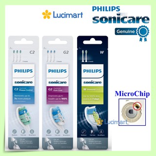 Đầu bàn chải điện Philips Sonicare C1 C2 G2 W C3 G3 W3 Hàng Mỹ