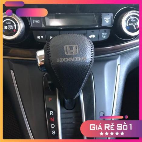 Bọc Cần Số Xe HONDA CRV . Da Bò Nhiều Màu Sắc...