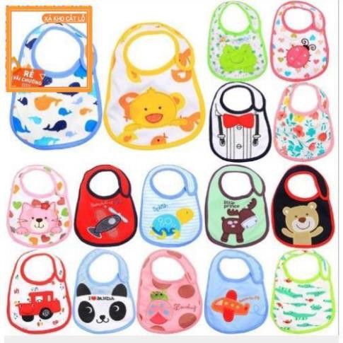 Sét 02 Khăn Yếm quàng cổ cho bé đa năng