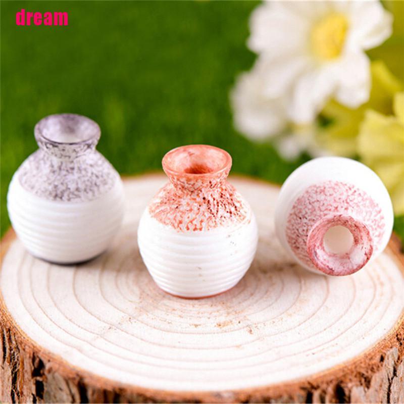Bình Hoa Sứ mini Trang Trí Nhà Búp Bê