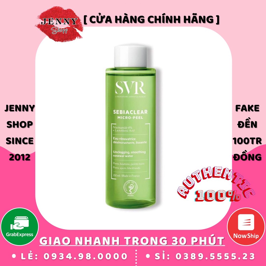 Nước Hoa Hồng SVR Sebiaclear Micro-Peel