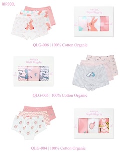 Set 3 chip đùi AIRCOOL -  100% organic cotton