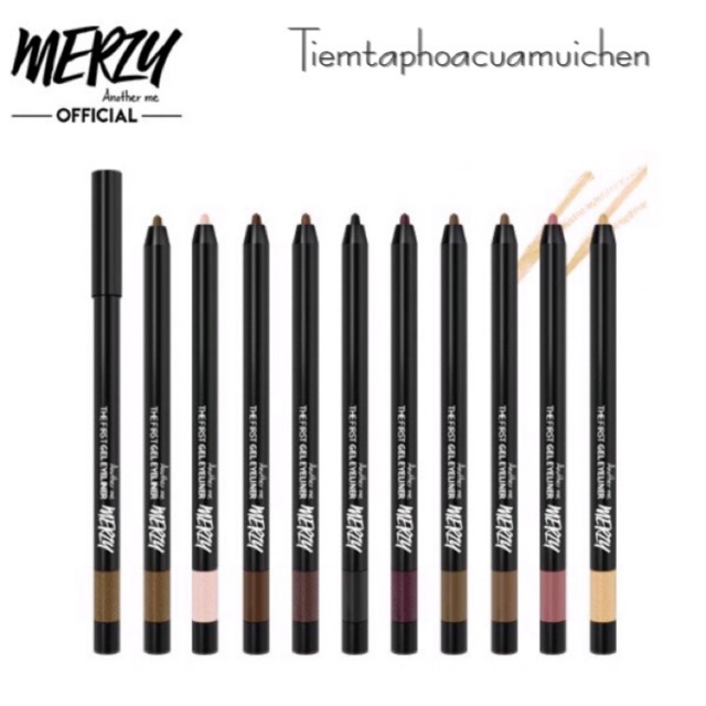 [Có tem chống giả] Chì Kẻ Mắt Lâu Trôi Merzy Another Me The First Gel Eyeliner