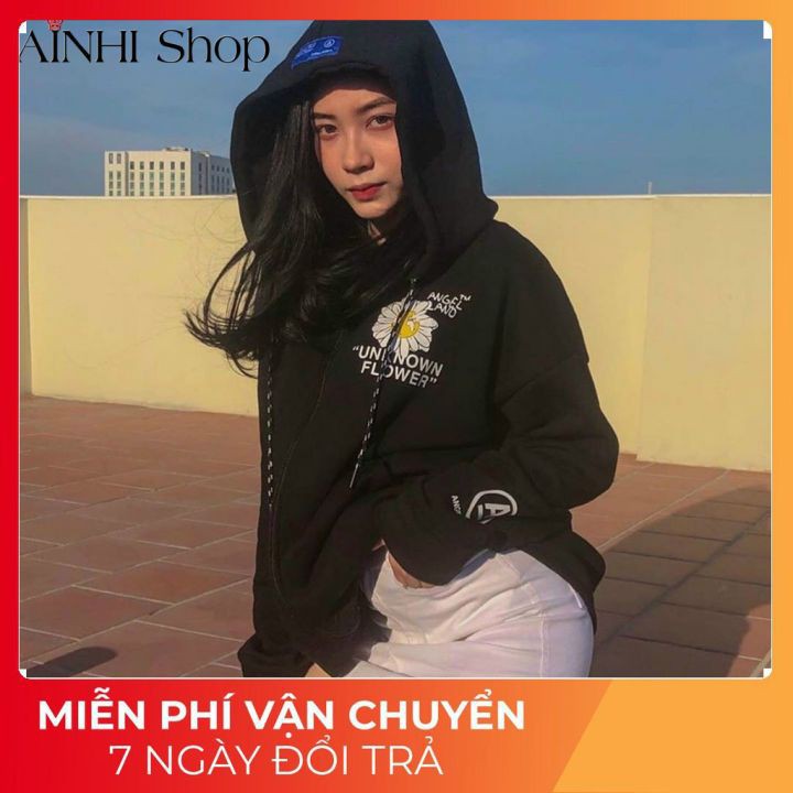 Áo Hoodie Không Xù lông Dành Cho Nam Cho Nữ Có Mũ Chất Nỉ Form rộng in hình Angel Land Đôi Unisex ( Kèm Ảnh Thật)